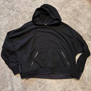 Athleta Black hooded Sweatshirt